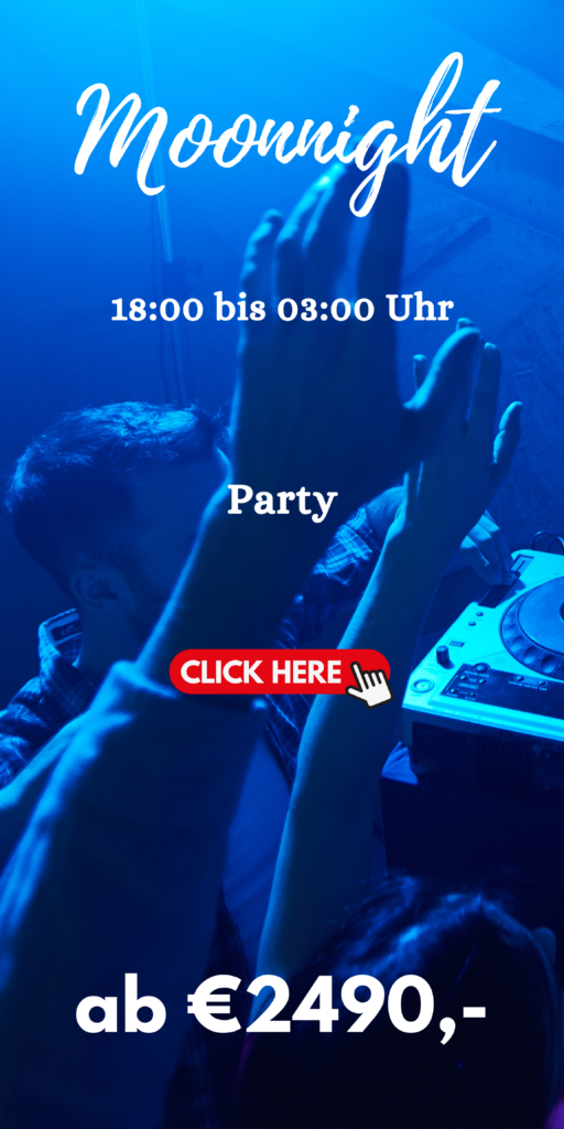 DJ Paket Moonnight, Hochzeits-DJ von 18:00 bis 03:00 Uhr, ab 2490 Euro